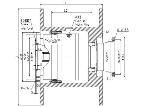 卷?yè)P(yáng)減速機(jī)JQL280